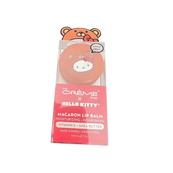 The Crème Shop x Sanrio Hello Kitty Macaron Lip Balm Korean - Picture 2 of 9